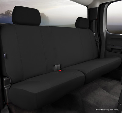 SP Rear Seat Cover Solid Backrest, Split Cushion 60/40 SP85-30 BLACK