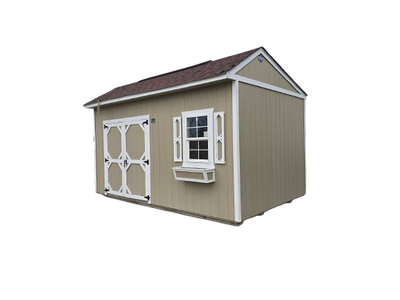 Used Saltbox Garden Shed 10x16 - Durable LP SmartSide Design - 156310R