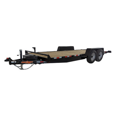 7 x 22’ Power Tilt Car Hauler Trailer – 14K GVWR with Hydraulic Lift & Removable Fenders