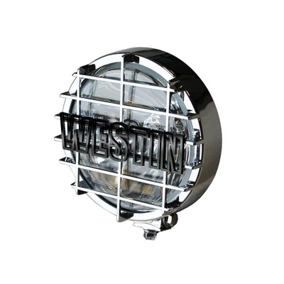 6 in Quartz-Halogen Off-Road Lights with Grid Chrome (1 Light Only) 09-05001