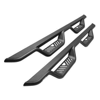 Outlaw Drop Nerf Step Bars Textured Black 20-14125