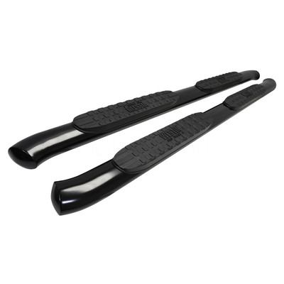 PRO TRAXX 4 Oval Nerf Step Bars Black 21-24215