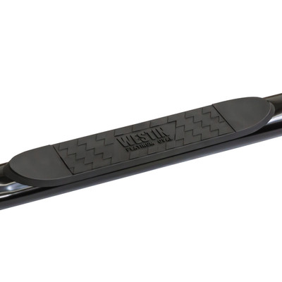 Platinum 4 Oval Nerf Step Bars Black 21-3585