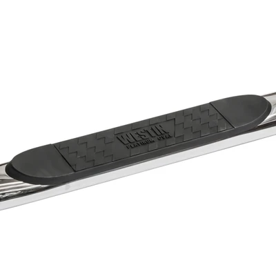 Platinum 4 Oval Nerf Step Bars Stainless Steel 21-3600
