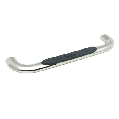 Platinum 4 Oval Nerf Step Bars Stainless Steel 21-3840