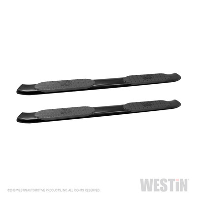 Pro Traxx 5 Oval Nerf Step Bars Textured Black 21-54065