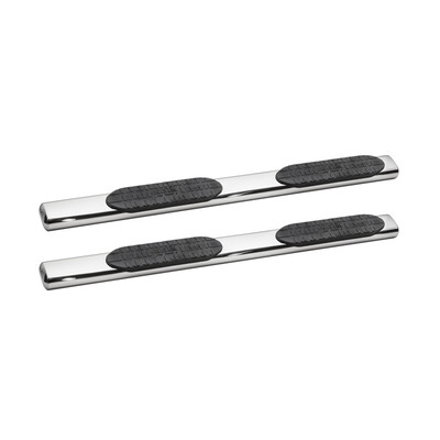 Pro Traxx 6 Oval Nerf Step Bars Stainless Steel 21-63940