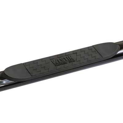 Platinum 4 Oval W2W Nerf Step Bars Black 24-54255