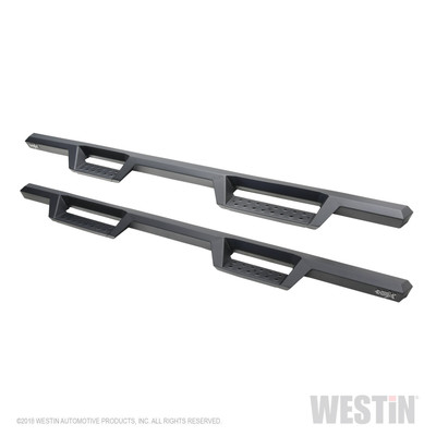 HDX Drop Nerf Step Bars Textured Black 56-14135