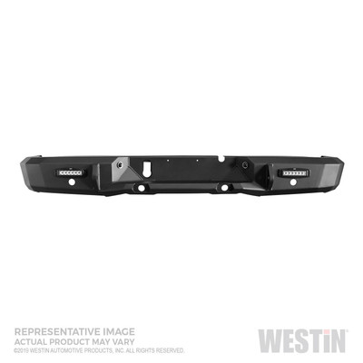 HDX Rear Bumper Textured Black 58-261925S