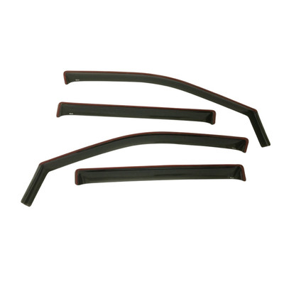 In Channel Wind Deflector 4pc Smoke 72-35405