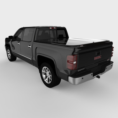 UnderCover LUX 2014-2018 (2019 Limited) GMC Sierra 5' 9 Bed Crew Cab 41(GBA)(WA8555)-Black UC1136L-41