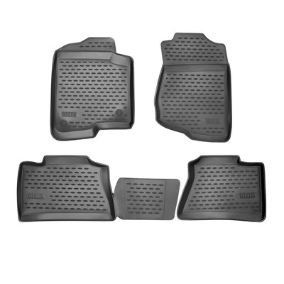 Profile Floor Liners Front & 2nd Row Black 74-06-51034