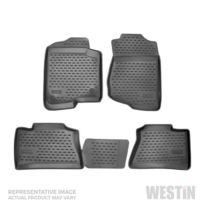 Profile Floor Liners Front & 2nd Row Black 74-41-51041