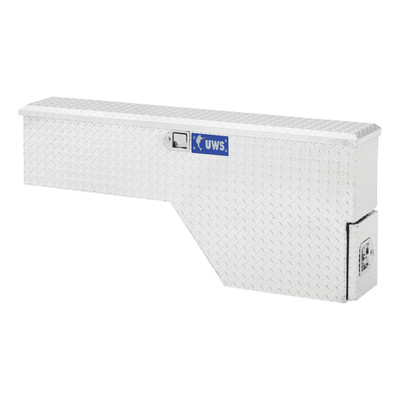 Bright Aluminum 48" Driver-Side Wheel Well Tool Box (Heavy Packaging) - EC30001 Bright Aluminum 48" Driver-Side Wheel Well Tool Box (Heavy Packaging) - EC30001