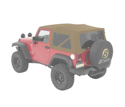 Bestop - 54822-74 - Supertop Squareback Soft Top