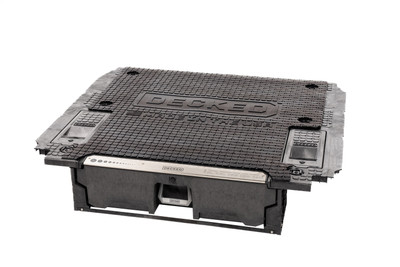 Battle Mat Midsize Long, durable rubber mat for top of vY Drawer Systems A0077-BMYL-BLK