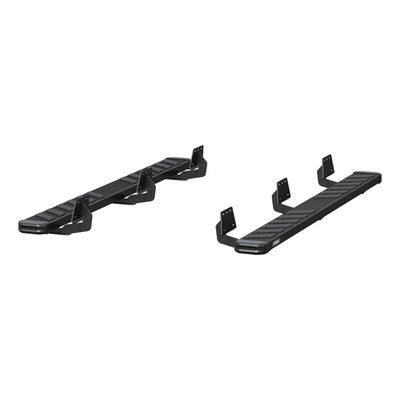 ARIES 2554031 NovaTrac 6in. x 75in. Black Steel Running Boards; Select RAM 1500 2554031