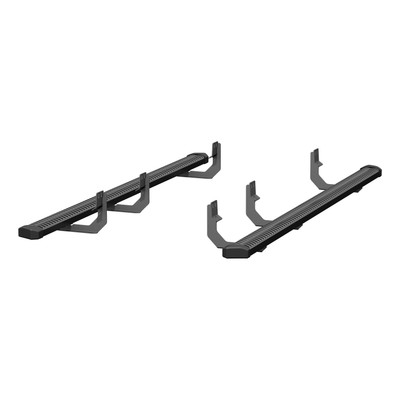 ARIES 2559042 SlimGrip 5in. x 88in. Black Aluminum Running Boards; Fits Select N 2559042