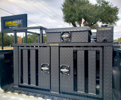 48" x 34" Dog Collar Box - Matte Black DB48X34MB