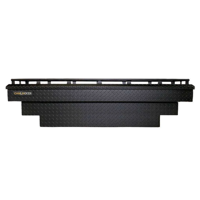 71" King Size Box - Universal Notch (6-1/2" x 5' Up) - with Rail - Matte Black KS71UNRLMB