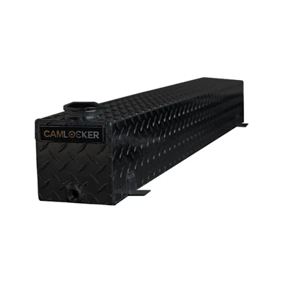 6" x 6" x 48" Water Tank for Dog Box - Matte Black WT6X6X48MB