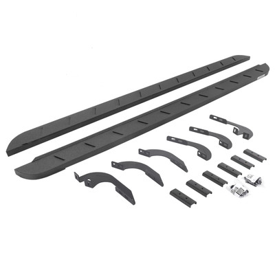 RB10 Slim Line Running Boards with Mounting Brackets Kit 63444568ST