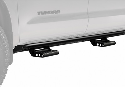 RKR Step Sys - Cab Len (2 Stp Mnts/2 Stps) - 22-26 Frontier Crew - TX Blk N224RKRCCS4