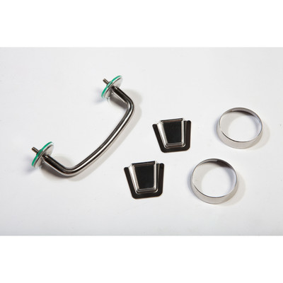 Tie Down Hood Kit, Stainless Steel; 13-16 Jeep Wrangler JK Tie Down Hood Kit, Stainless Steel; 13-16 Jeep Wrangler JK