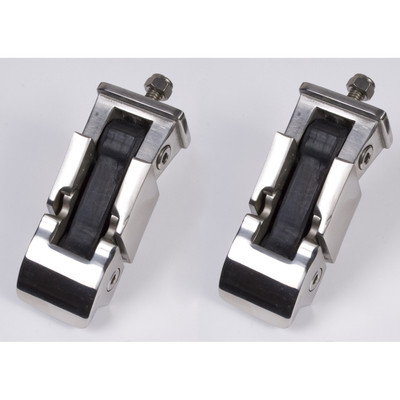 Hood Catch Set, Stainless Steel; 97-06 Jeep Wrangler TJ Hood Catch Set, Stainless Steel; 97-06 Jeep Wrangler TJ