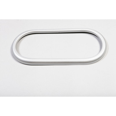 Shifter Bezel Trim, Brushed Silver Automatic; 07-10 Jeep Wrangler JK