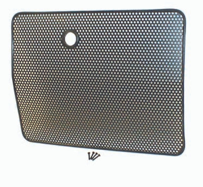 Radiator Bug Shield, Black; 87-95 Jeep Wrangler YJ Radiator Bug Shield, Black; 87-95 Jeep Wrangler YJ
