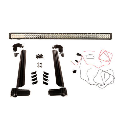 Elite Fast Track Light Bar Kit, 50 Inch; 07-18 Jeep Wrangler JK