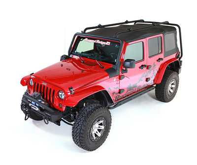 Sherpa Roof Rack, 4 Door; 07-16 Jeep Wrangler JKU