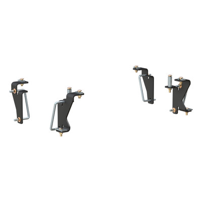 CURT Custom 5th Wheel Brackets, Select Dodge, Ram 1500, 2500, 3500 - 16420