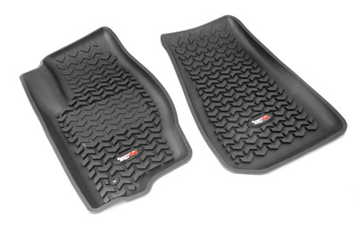 Floor Liners, Front, Blk; 07-12 Caliber /07-16 MK