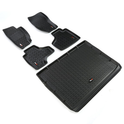 Floor Liners, Kit, Black; 08-13 Jeep Liberty KK-12988.28