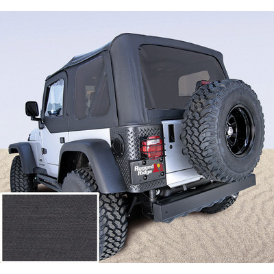 XHD Soft Top, Black Denim, Tinted Windows; 97-06 Jeep Wrangler TJ-13726.15 XHD Soft Top, Black Denim, Tinted Windows; 97-06 Jeep Wrangler TJ-13726.15