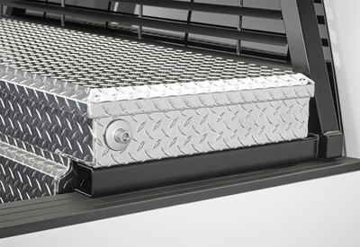 Hardware Kit - Toolbox 21" No Drill Gloss Black 30228TB