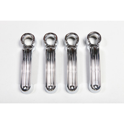 Door Handle Cover Kit, Chrome; 08-12 Jeep Liberty KK