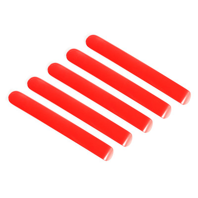 Door Handle Inserts, Red, 4 Door; 07-16 Jeep Wrangler JKU Door Handle Inserts, Red, 4 Door; 07-16 Jeep Wrangler JKU