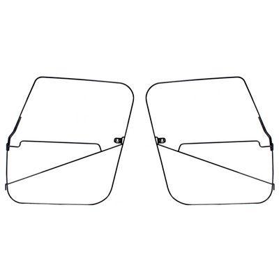 Soft Top Full Door Frames; 76-86 Jeep CJ7-13715.80 - Leonard USA