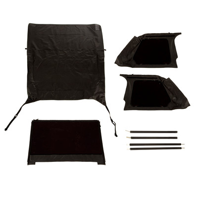 Montana Top, Bowless, Black Diamond; 97-06 TJ