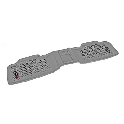 Floor Liner, Rear; Gray, 2011-2020 Dodge / Jeep Durango / Grand Cherokee WK2