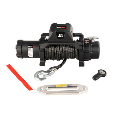 Trekker Winch, 10,000 LBS, Synthetic Rope, IP68 Waterproof, Wireless
