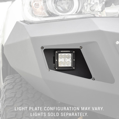 BR5 Surface Mount Light Plates for Silverado 2500HD, 3500HD 241732T
