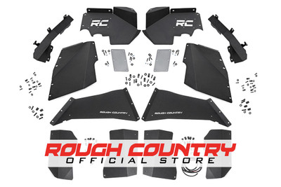 Front & Rear Steel Inner Fenders / Fender Liners Combo 10511