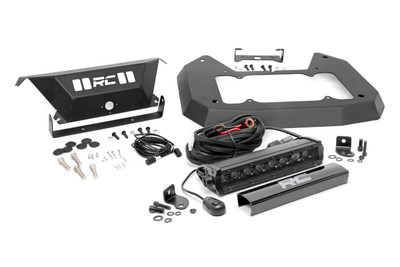 Jeep Spare Tire Delete Kit w/ 8in Black Series LED (18-19 JL) 10584 Jeep Spare Tire Delete Kit w/ 8in Black Series LED (18-19 JL) 10584