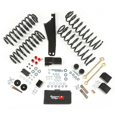 2.5 Inch Lift Kit without Shocks; 07-16 Jeep Wrangler JK