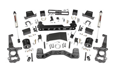 6in Ford Suspension Lift Kit w/ V2 Shocks (15-19 F-150 4WD) 55770
